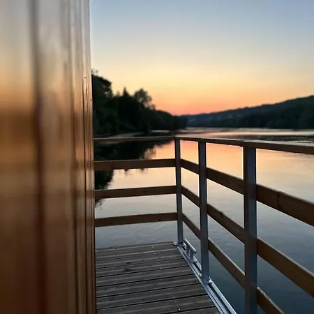 Reve Sur Eau - Terrasse - Bain De Soleil Båthotell Moisson