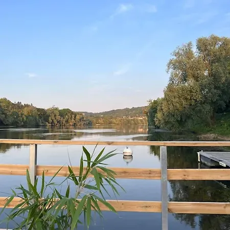 Båthotell Reve Sur Eau - Terrasse - Bain De Soleil Moisson